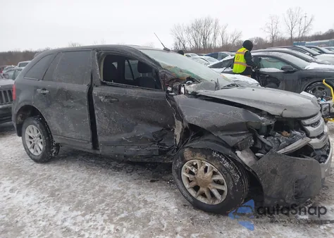 2013 Ford Edge Se z USA, uszkodzony, nr VIN 2FMDK3GC6DBC95697